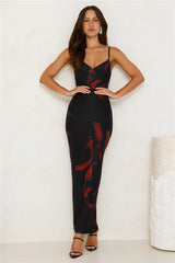 Love Based Mesh Maxi Dress