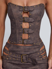 RODEO TOP CHOCOLATE