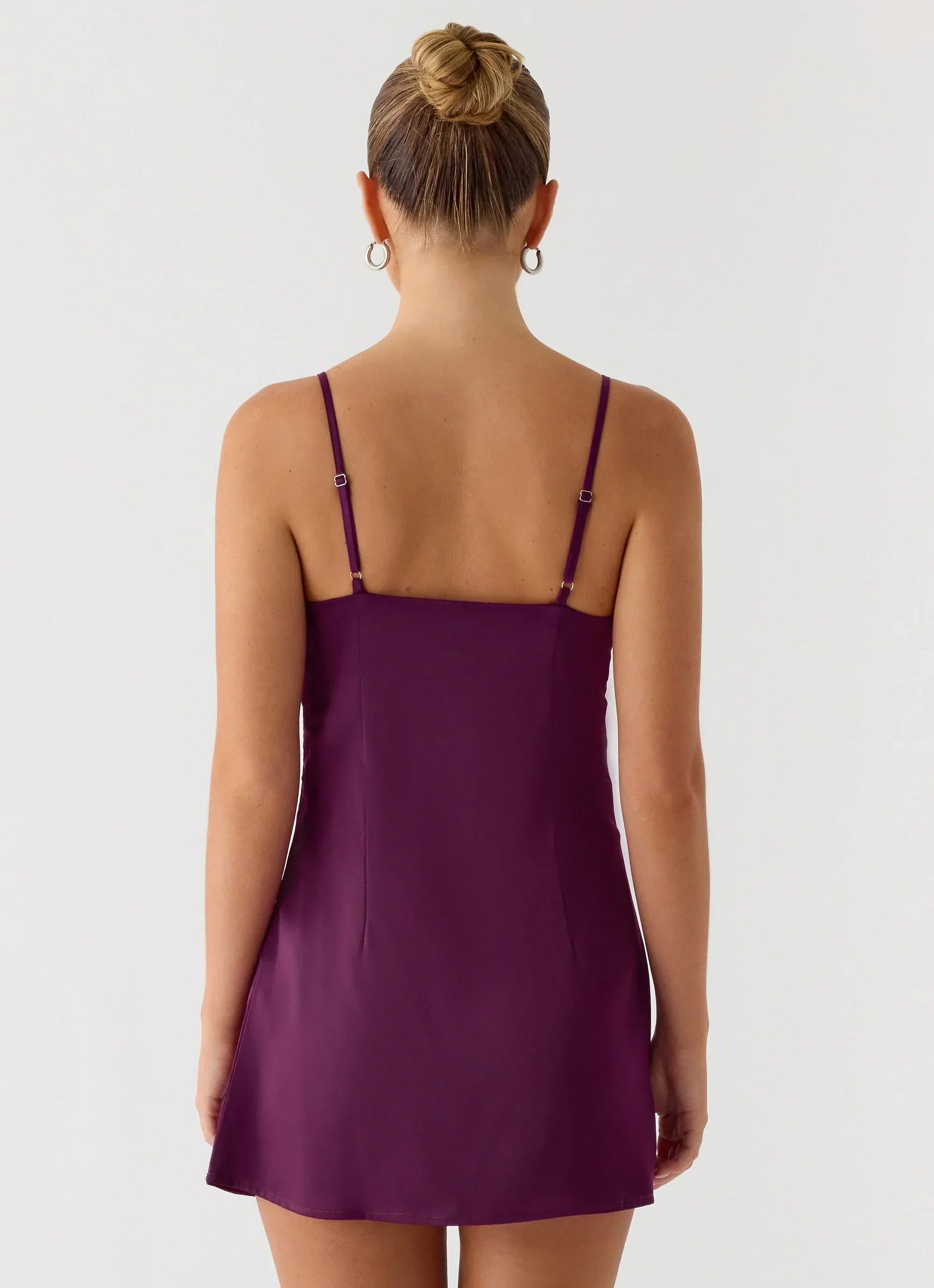 zion beaded mini dress b2b Black Long Sleeve Backless kind treasure for your Color:light orchid bengaline